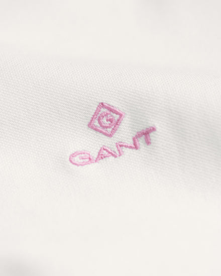 Koszulka polo z piki z kołnierzykiem w kontrastowym kolorze