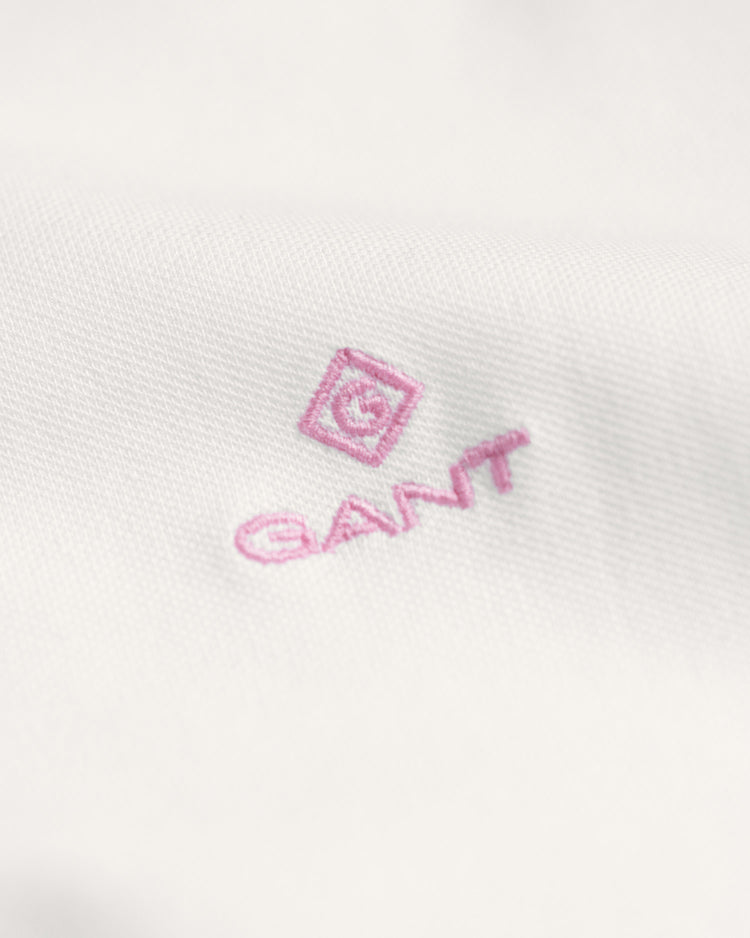 Koszulka polo z piki z kołnierzykiem w kontrastowym kolorze