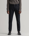 Spodnie męskie slim fit czarne