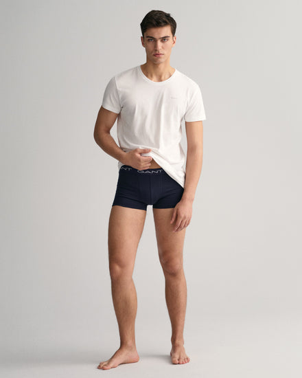 Bawełniany t-shirt męski okrągły kołnierzyk biały