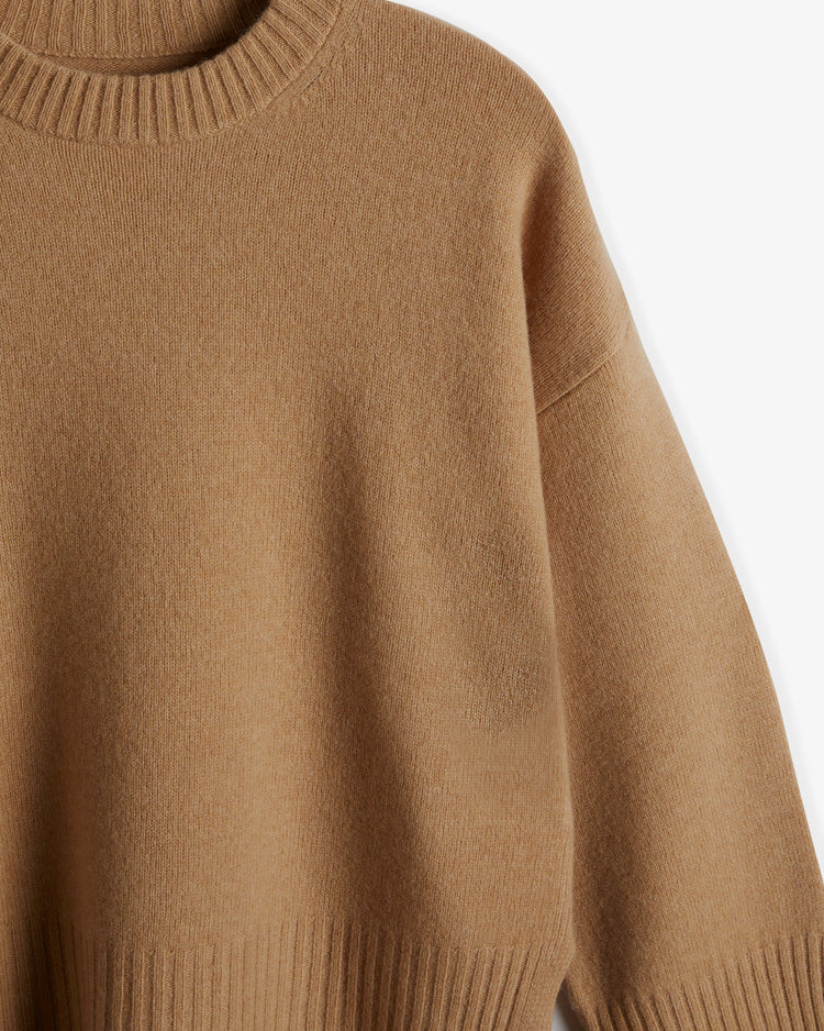 Sweter Lounge z okrągłym dekoltem