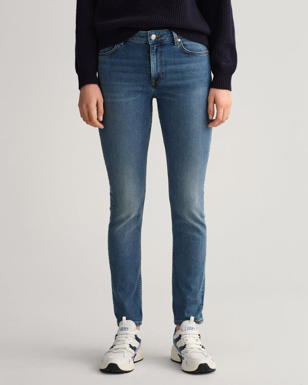 Spodnie damskie slim fit