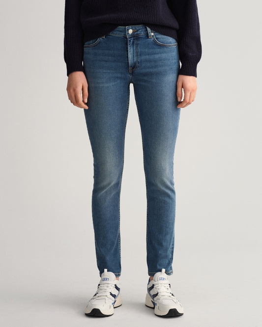 Spodnie damskie slim fit