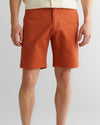 Szorty męskie slim fit pomarańczowe