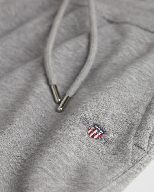 Szorty męskie regular fit szare