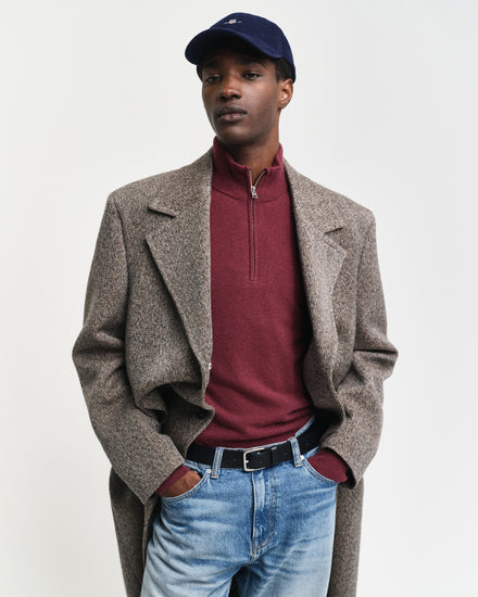 Bawełniana czapka z daszkiem unisex granatowa