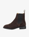 Buty zimowe damskie brązowe