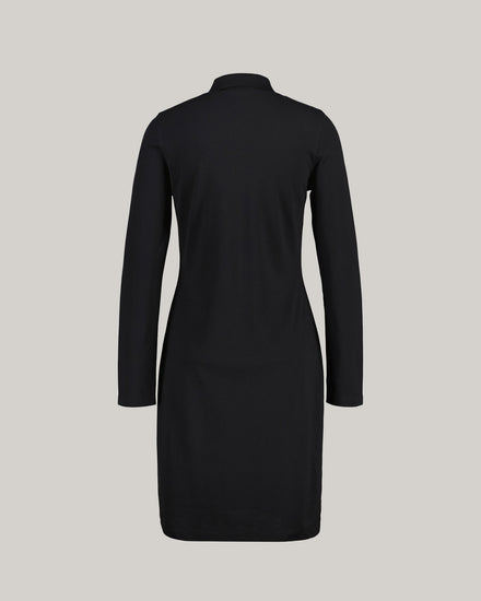 Sukienka z piki z długimi rękawami