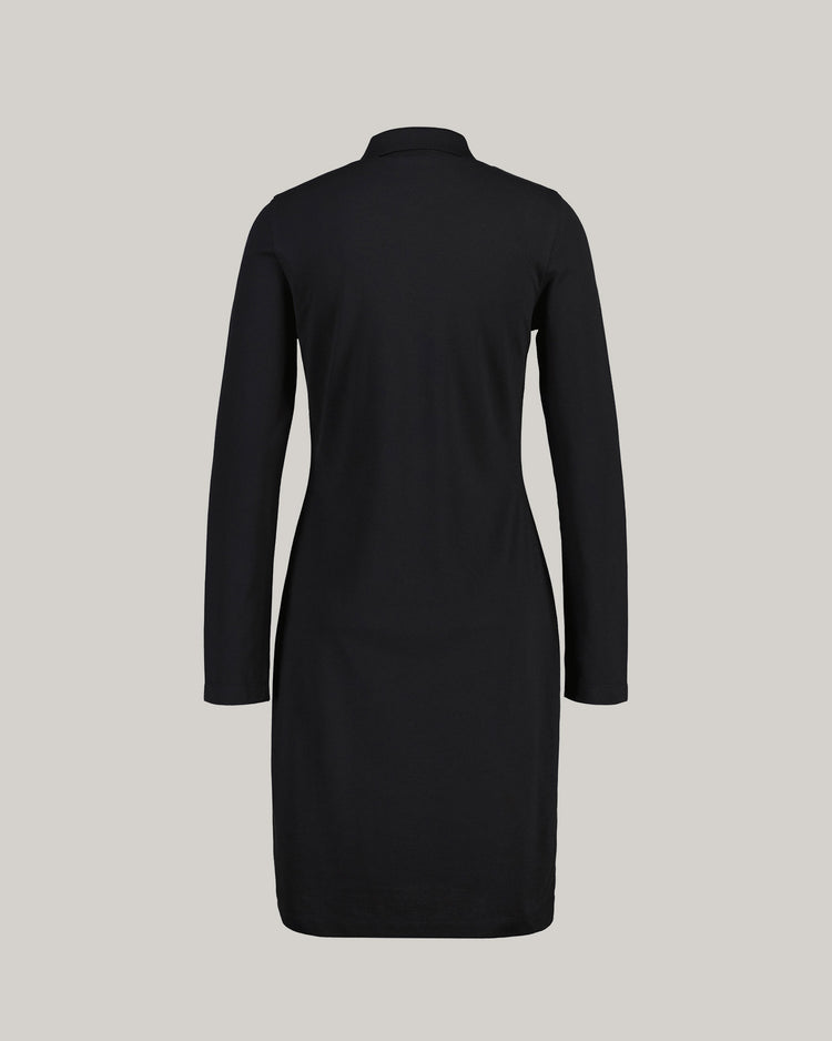 Sukienka z piki z długimi rękawami