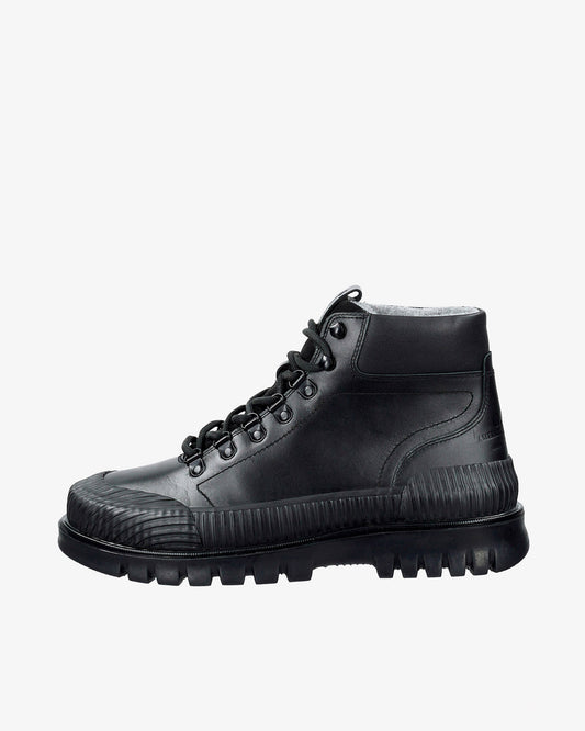 Buty zimowe męskie czarne