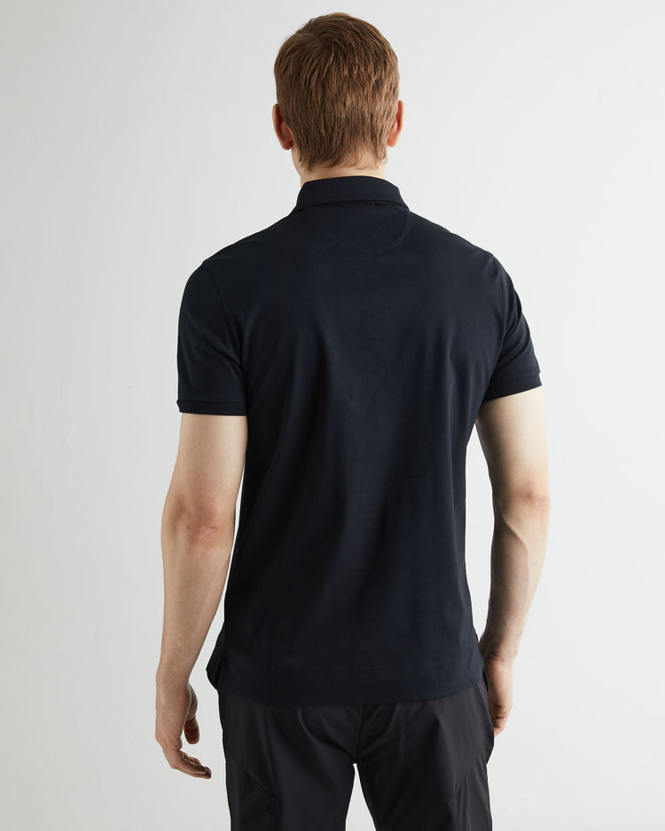 Koszulka polo z merceryzowanego dżerseju
