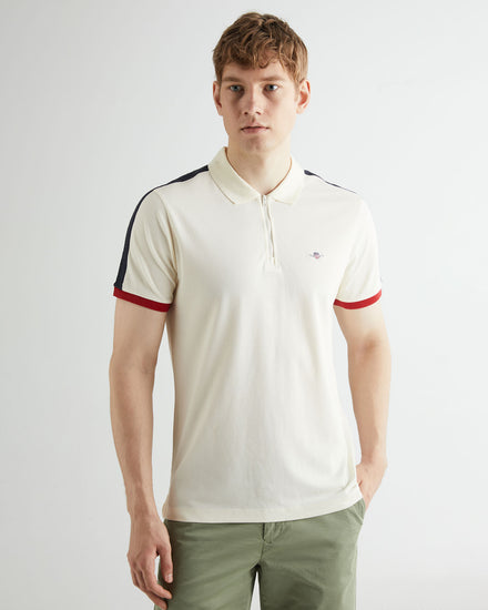 Polo męskie z kołnierzykiem polo z krótkim rękawem regular fit