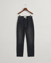 Spodnie jeansowe damskie slim fit czarne