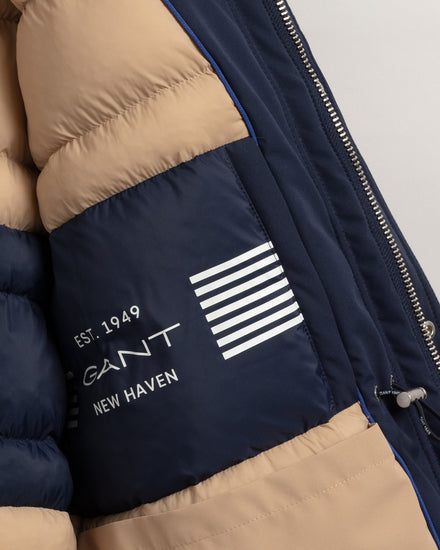 Kurtka męska z kołnierzem zapinanym na guziki regular fit