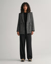 Spodnie damskie relaxed fit czarne