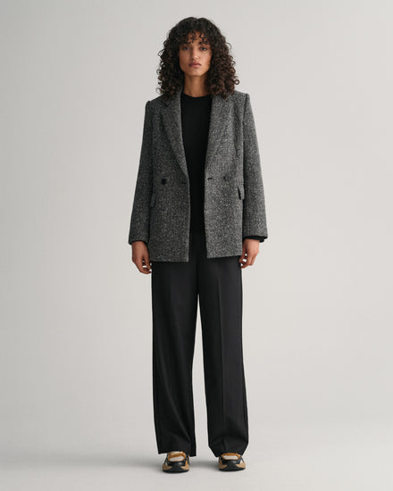 Spodnie damskie relaxed fit czarne