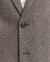 Kurtka męska z klasycznym kołnierzem z długim rękawem slim fit