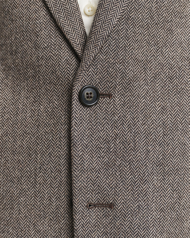 Kurtka męska z klasycznym kołnierzem z długim rękawem slim fit
