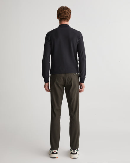 Spodnie męskie regular fit zielone