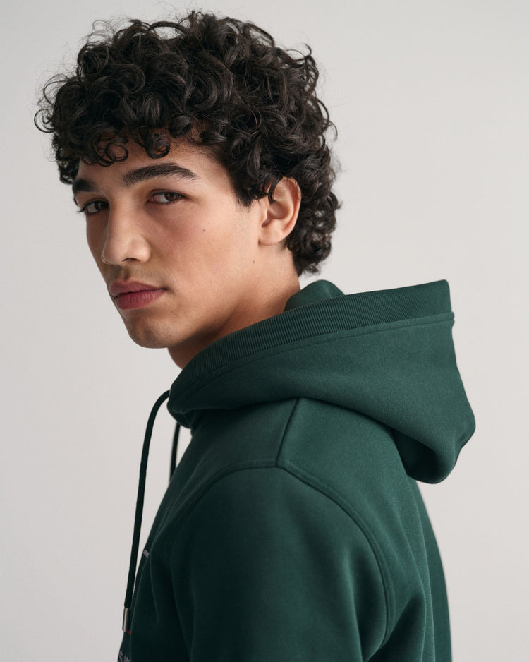 Bluza z kapturem i nadrukiem