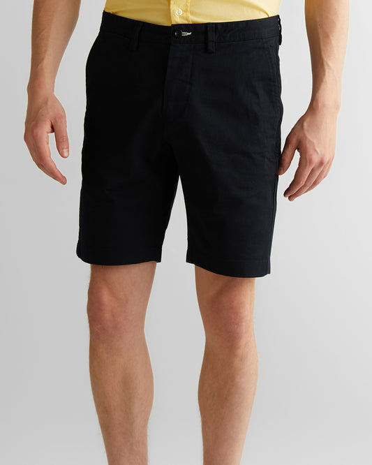 Szorty męskie slim fit czarne