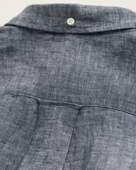 Koszula męska z krótkim rękawem regular fit niebieska