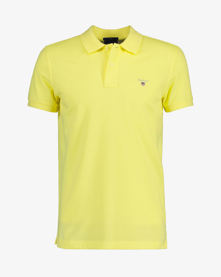 Koszulka polo Original z piki slim fit