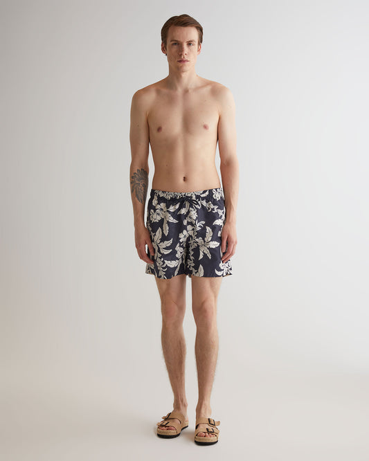 Szorty kąpielowe męskie regular fit granatowe