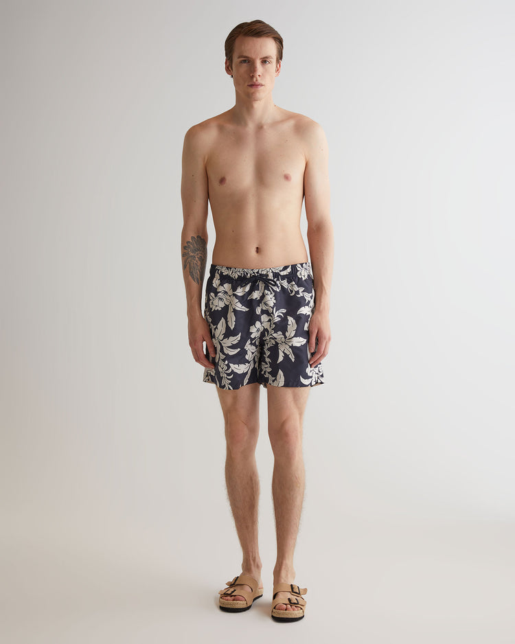 Szorty kąpielowe męskie regular fit granatowe