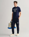 T-shirt z motywem Retro Crest