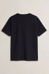 T-shirt męski z nadrukiem czarny