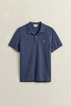 Koszulka polo męska z krótkim rękawem regular fit granatowa