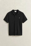 Koszulka polo męska z krótkim rękawem regular fit czarna